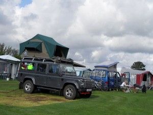 op de camping