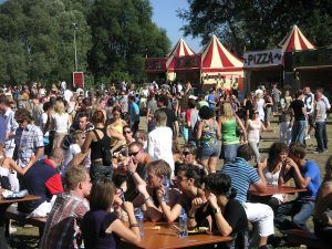 recreatie in het groen
