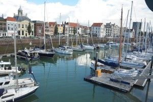 de jachthaven van Vlissingen (Zeeland)