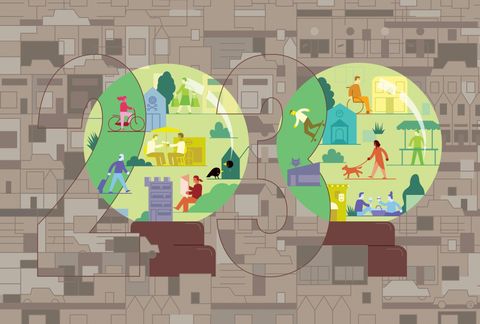 Hoe ziet de binnenstad in 2030 eruit?