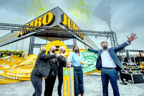 Jumbo opent tiende winkel in België