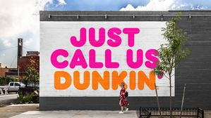 Dunkin' Donuts schrapt Donuts uit naam