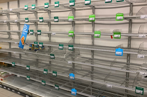 'Hamsteren is echt niet nodig, supermarkten kunnen het aan'