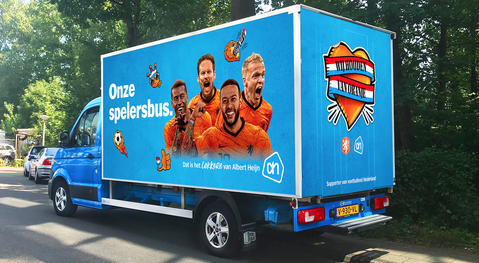Albert Heijn reageert met knipoog op gedoe rond EK-commercials