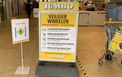 Zo slaat Jumbo zich door de coronacrisis heen