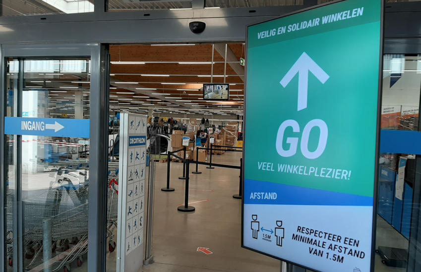 Advertorial: Decathlon garandeert social distancing met digitale klantenteller