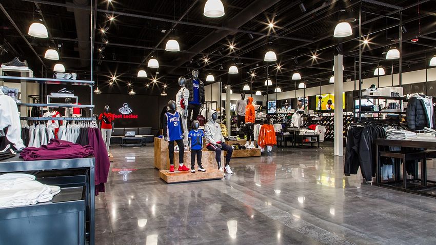 In dit concept van Foot Locker onderga je een 'city experience'