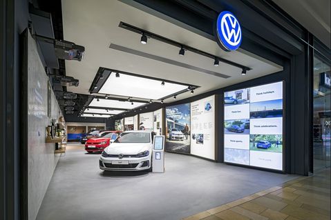 Volkswagen introduceert winkelconcept in Engeland