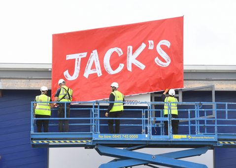 Tesco opent eerste discountwinkels van Jack's