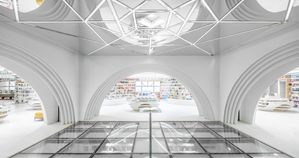Aan dit spierwitte boekenpaleis is zeshonderd dagen gewerkt