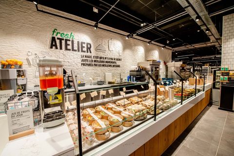 In deze Delhaize is boodschappen doen een eitje