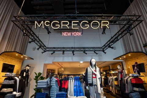 Karakter en historie staan centraal in de nieuwe winkels van McGregor