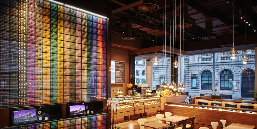 Dit zijn de eerste drie cafés van Nespresso