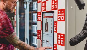 Uniqlo verkoopt via vendingmachines