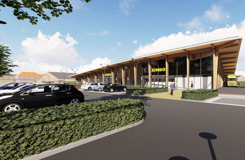Jumbo in Goor 'duurzaamste supermarktpand van de Benelux'
