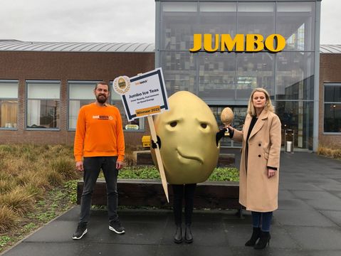 Jumbo wint Gouden Windei met 'gezonde' icetea