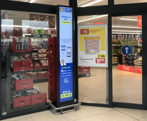 Lidl start met afhaalservice in België