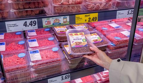 Lidl legt vleesvervangers pal naast het vlees