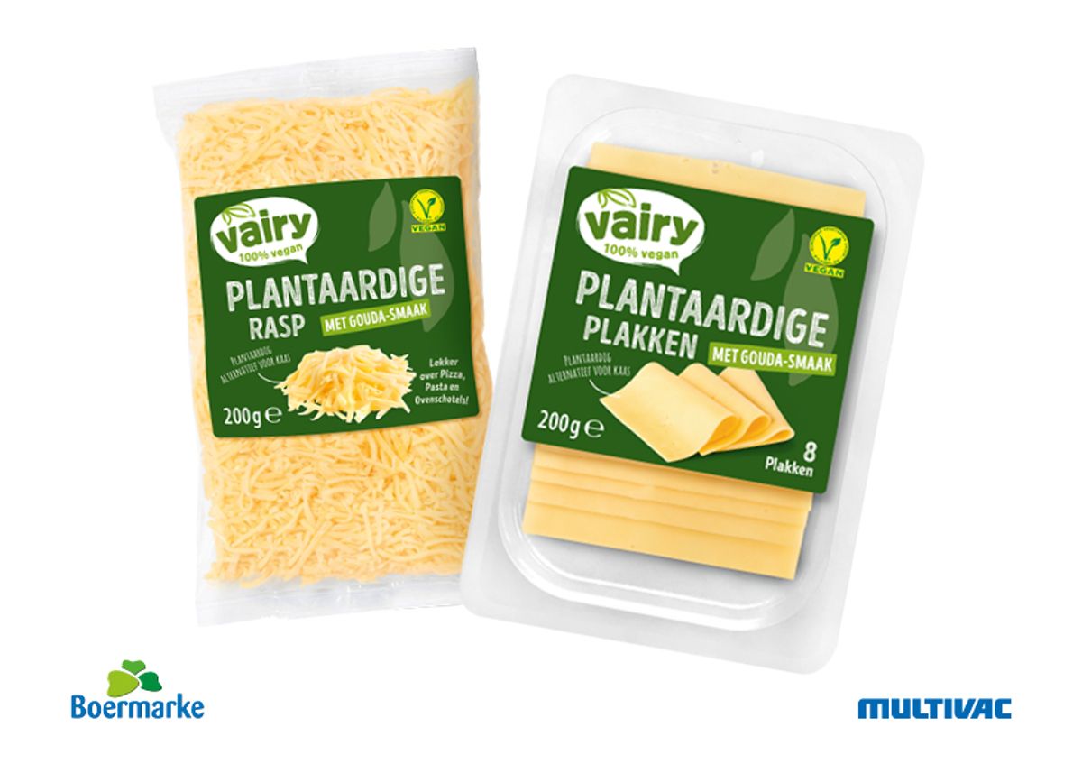 Boermarke produceert plantaardige kaas op grote schaal