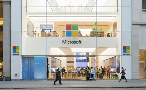 Flagshipstore van Microsoft opent deze zomer