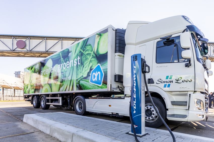 Albert Heijn experimenteert met emissievrije bevoorrading