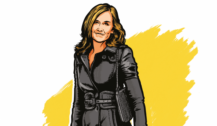 Dit is Angela Ahrendts, chief emotive officer
