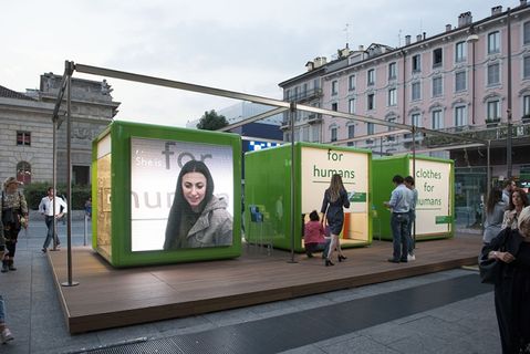 Dit doet ​Benetton met kubussen