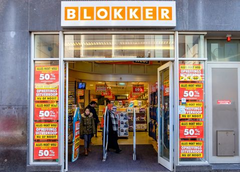Blokker ook weg uit de Kalverstraat