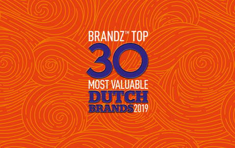 Brandz Top 30 meest waardevolle Nederlandse merken