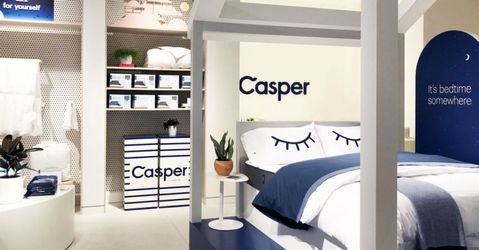 Online matrassenmerk Casper gaat voor honderden winkels