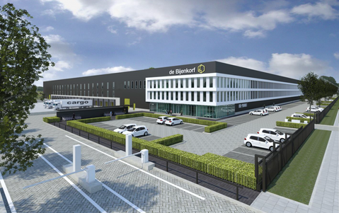 De Bijenkorf bouwt nieuw dc in Tilburg