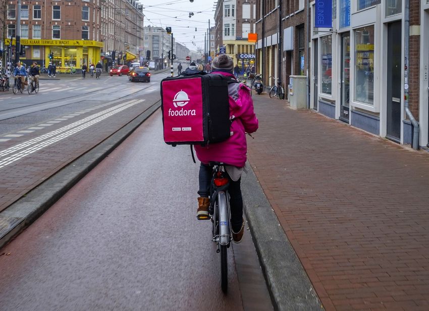 Foodora verdwijnt na drie jaar uit Nederland