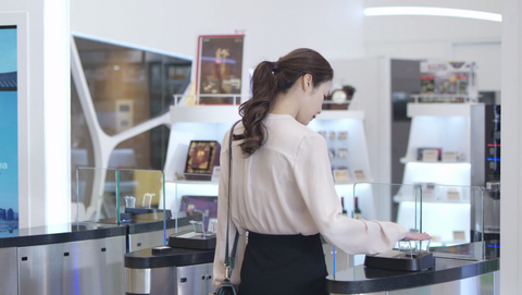 In deze onbemande winkel betaal je met je handpalm