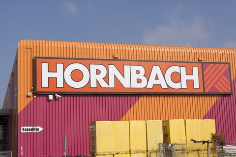 Hornbach is minder winstgevend