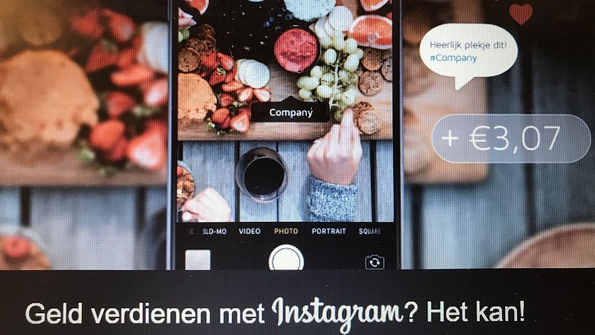 Appdate: Zo verdien je gemakkelijk geld met Instagram