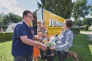 Jumbo opent pick-up point op een camping