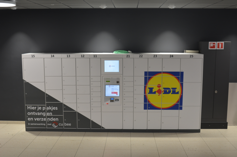 Lidl plaatst pakketautomaten in België