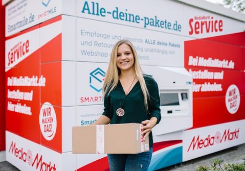 MediaMarkt probeert slimme pakketkluis uit Nederland