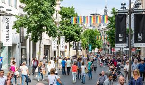 'Belgische winkelhuren dalen tot dertig procent'