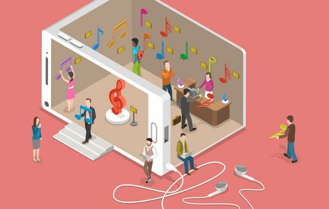 De sound van winkelconcepten