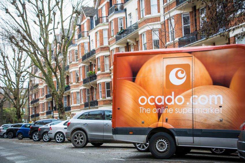 Marks & Spencer in zee met Ocado