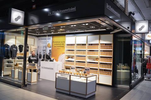 De Pindakaaswinkel nu ook op Schiphol