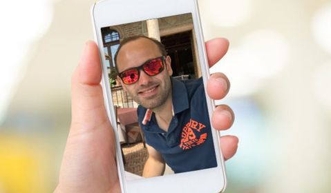 De selfie van Belsimpel.nl-oprichter Jeroen Doorenbos