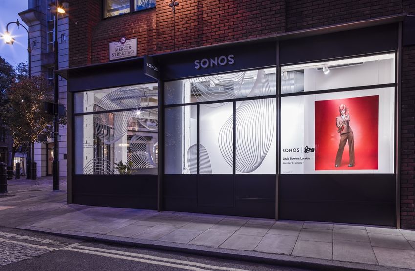 Sonos opent eerste 'huiskamer' in Europa