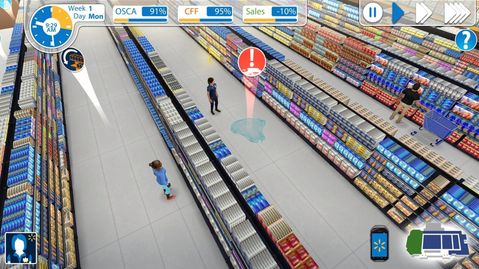 Appdate: Hoe een videogame het personeel van Walmart traint