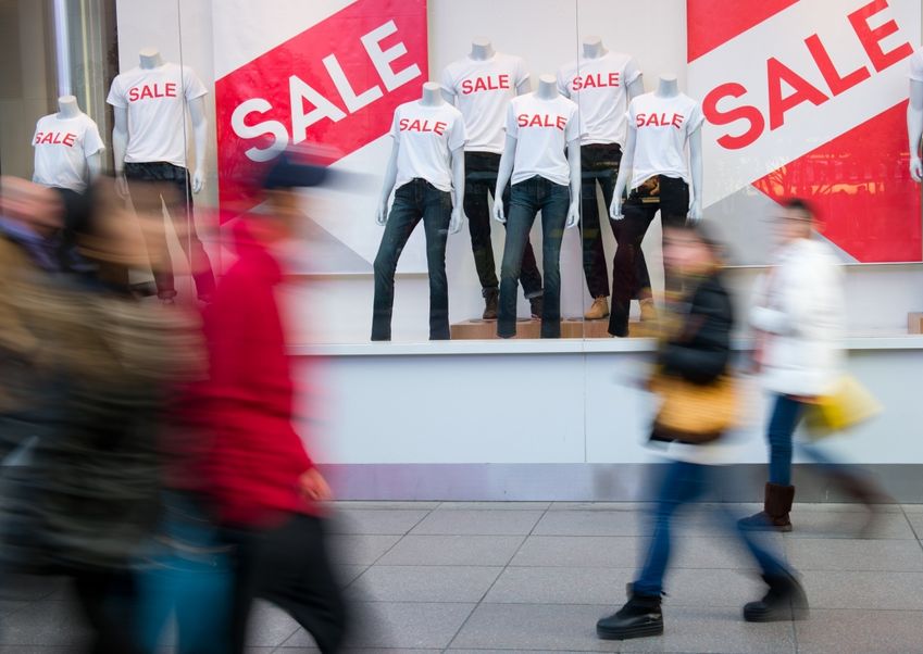 De sale kan in de uitverkoop