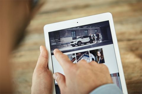 Volvo van start met auto-abonnement