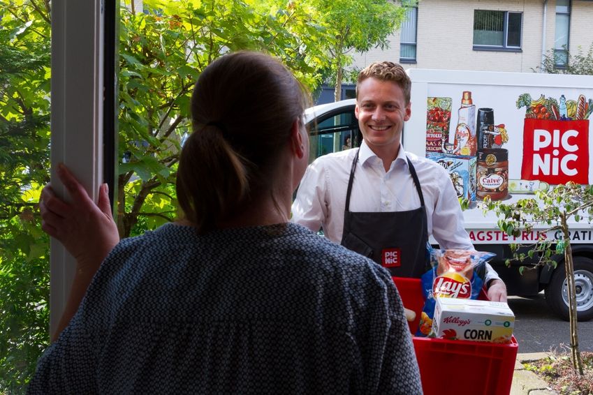 Picnic: 'Helft van boodschappen gaat straks online'