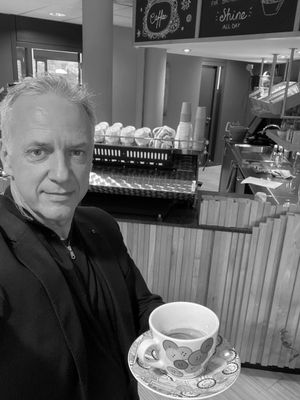 Selfie Ronald Bakker: 'Rockers met lang haar en spandex broeken, helemaal goud'