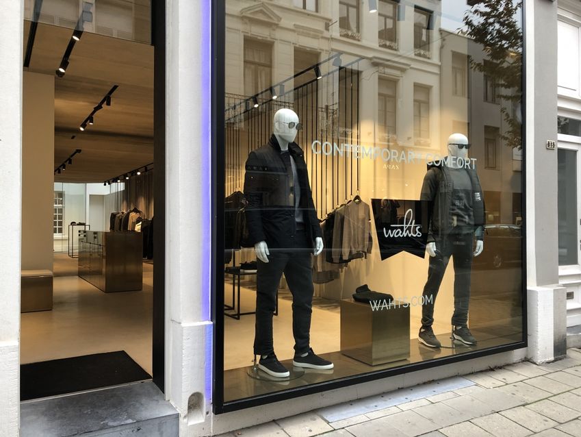 Mannenmodemerk Wahts opent brandstore in België